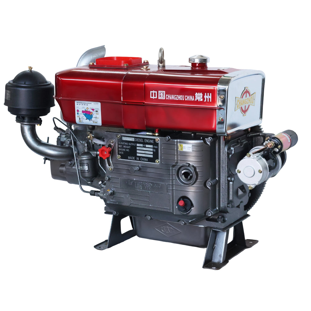 ZS1100M Single-Cylinder Water-Cooled Diesel Engine with Electric Start | High-Torque Agricultural Power Unit