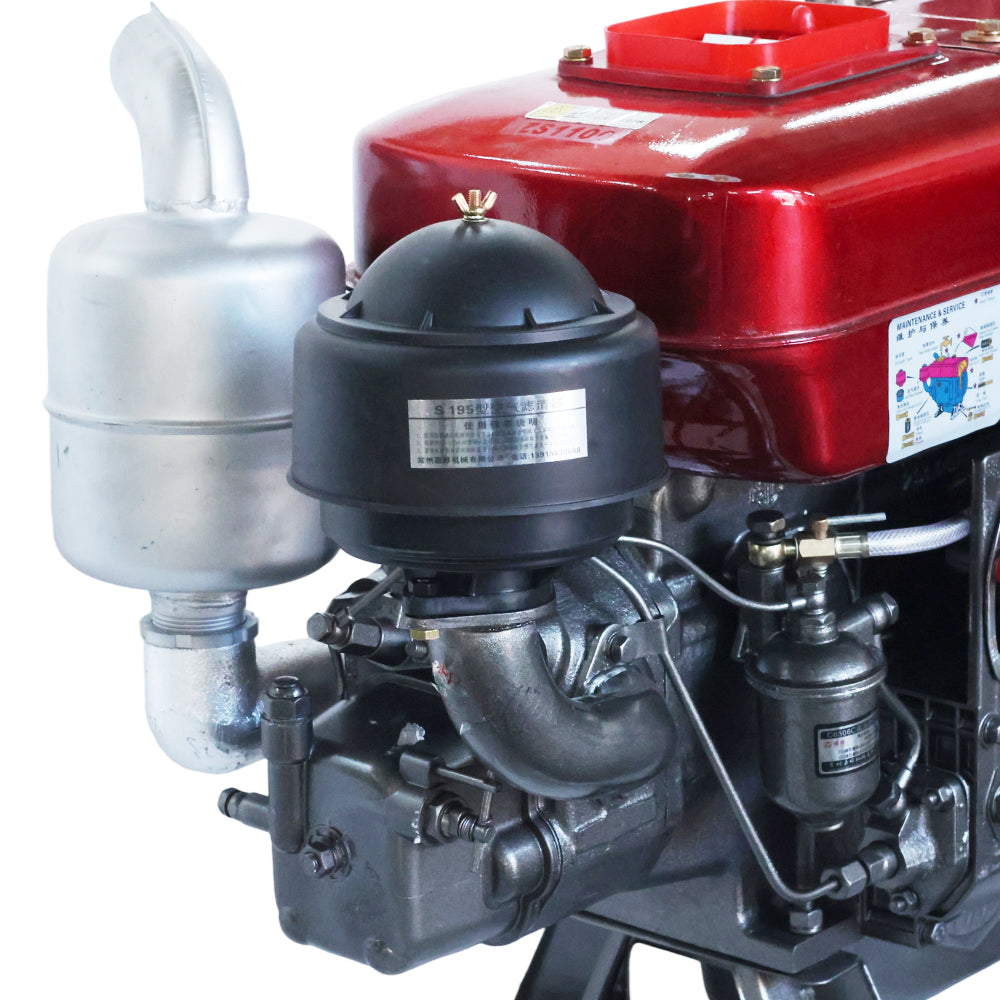 ZS1100M Single-Cylinder Water-Cooled Diesel Engine with Electric Start | High-Torque Agricultural Power Unit