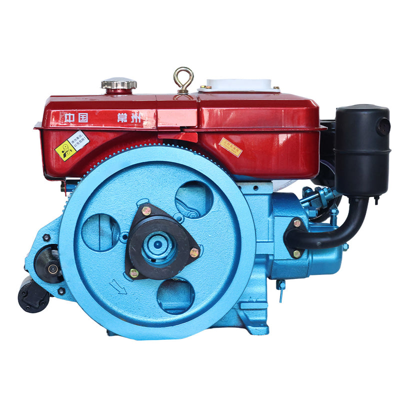 R180M Single-Cylinder Electric Start Diesel Engine | Heavy-Duty Agricultural & Industrial Power Unit