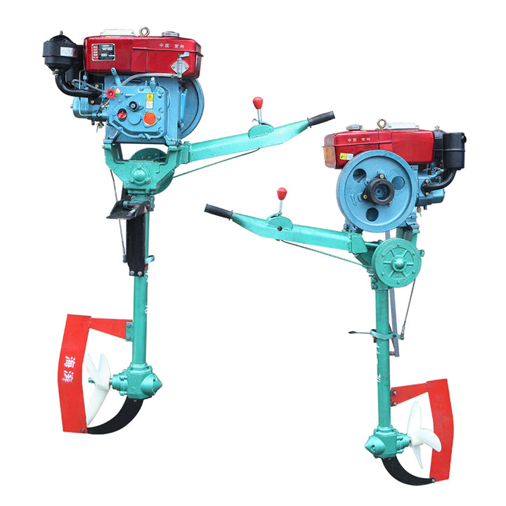 Commercial Single-Cylinder Diesel Long Tail Boat Motor Drive Kit | Wholesale Marine Outboard Propulsion System