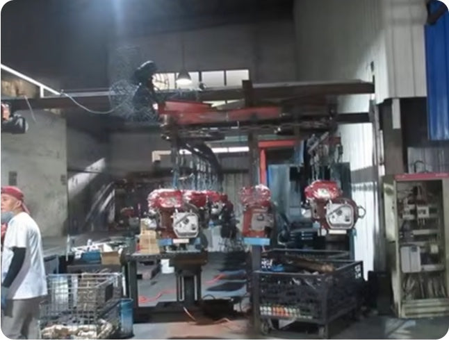 Diesel engine production line